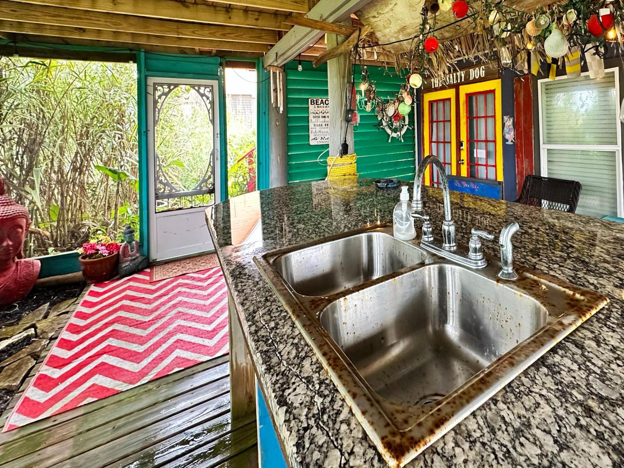 Salty Dog Cottage Surfside Beach Bagian luar foto